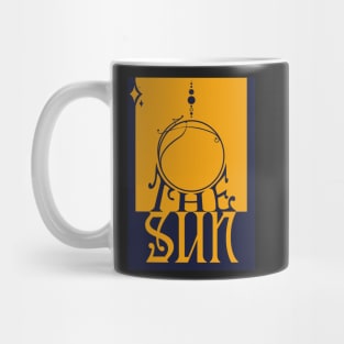 The Sun - Art Nouveau Space Travel Poster Mug